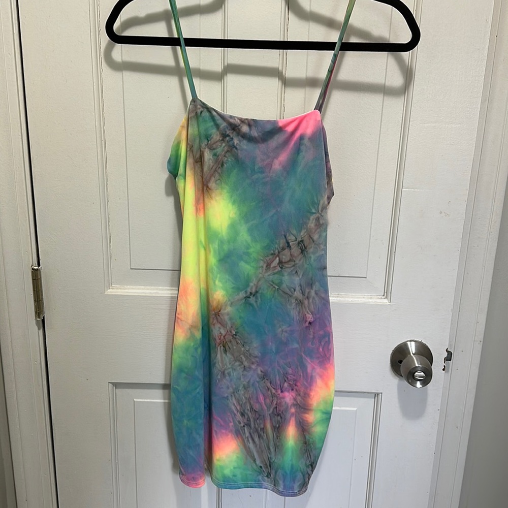 Hot Miami styles tie dye dress